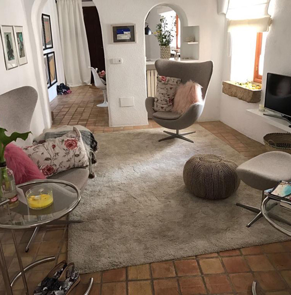 Das Wohnzimmer...